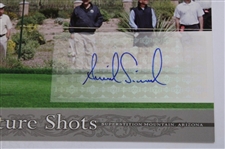 Annika Sorenstam Signed 2005 Signature Shots Upper Deck Photo With Certificate of Authenticity 