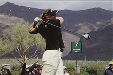 Annika Sorenstam Signed 2005 Signature Shots Upper Deck Photo With Certificate of Authenticity 