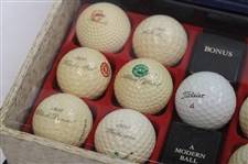 Limited Edition 'An Anthology of the Golf Ball' - Replica Antiques Dating 1899-1939