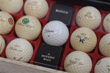 Limited Edition 'An Anthology of the Golf Ball' - Replica Antiques Dating 1899-1939