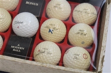 Limited Edition 'An Anthology of the Golf Ball' - Replica Antiques Dating 1899-1939