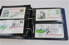 108 Signed First Day Of Issues w/Binder