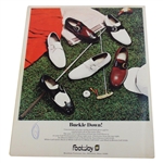 Brewer, Nichols, Irwin & Twenty Five (25) Others Signed 1971 Doral Eastern Open Official Pairings Sheet JSA ALOA