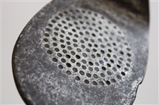 Spalding Gold Medal Niblic Round Dot Punched Face Pattern w/Original Shaft Stamp Circa 1898-1905