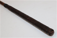 Spalding Gold Medal Niblic Round Dot Punched Face Pattern w/Original Shaft Stamp Circa 1898-1905