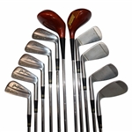 1977 Macgregor Jack Nicklaus Signature Muirfield 20th Anniversary Model Iron Set (2-SW) w/Driver & 5 Wood