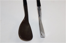 Titleist Vokey Design Raw Steel Spin Milled 54 Degree Wedge & Wilson Staff 1 Iron 