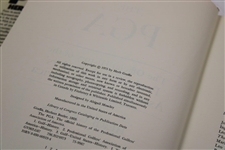 1975 Book 'The PGA' Book By Herb Graffis