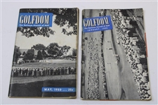 Golfdom Magazines from 1950 (January & May) & 1951 (March)
