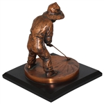 Pinehurst Country Club Balfour Putter Boy Bronze Sundial Statue