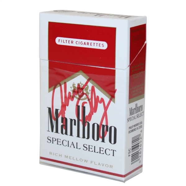 John Daly Signed in Red Marlboro Special Select Box - Empty JSA ALOA