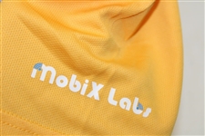 John Daly Signed Personal Chevrolet Light Orange Polo 3XL Golf Shirt w/Sponsors JSA ALOA