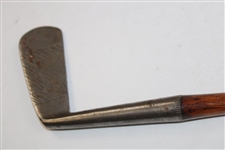 Tom Morris Culdee St. Andrews L Warranted Hand Forged Putting Cleek w/Shaft Stamp