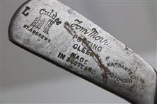 Tom Morris Culdee St. Andrews L Warranted Hand Forged Putting Cleek w/Shaft Stamp