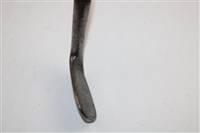 Unmarked Hickory Shaft Smooth Face Iron