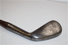 Unmarked Hickory Shaft Smooth Face Iron