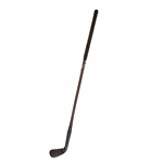 Unmarked Hickory Shaft Smooth Face Iron