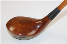 Spalding Crescent Hickory Shaft Left Handed Wood w/Shaft Stamp