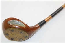 Spalding Crescent Hickory Shaft Left Handed Wood w/Shaft Stamp