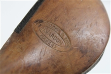 Spalding & Bros. Makers H. Vardon Hickory Shaft Brassie w/Shaft Stamp