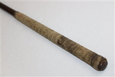 Spalding & Bros. Makers H. Vardon Hickory Shaft Brassie w/Shaft Stamp