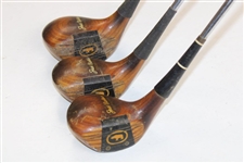Jack Nicklaus Golden Bear MacGregor 1-Wood, 3-Wood & 4-Wood