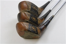Jack Nicklaus Golden Bear MacGregor 1-Wood, 3-Wood & 4-Wood