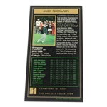 Jack Nicklaus Signed '1975' Masters Collection GSV Golf Card JSA ALOA