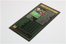 Jack Nicklaus Signed '1975' Masters Collection GSV Golf Card JSA ALOA