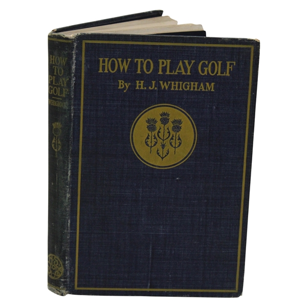 1897 How To Play Golf 1st Edition By H.J. Whigham