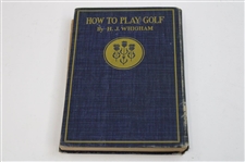 1897 'How To Play Golf' 1st Edition By H.J. Whigham