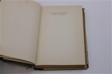 1951 'Golfing Memories And Methods' By Joyce Wethered