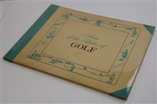 1966 'Some Of The Rules Of Golf' By Alan Jenkins w/24 Cartoon Reproductions By Charles Crombie