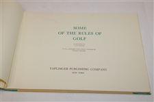 1966 'Some Of The Rules Of Golf' By Alan Jenkins w/24 Cartoon Reproductions By Charles Crombie