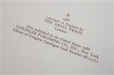 1966 'Some Of The Rules Of Golf' By Alan Jenkins w/24 Cartoon Reproductions By Charles Crombie