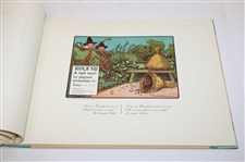 1966 'Some Of The Rules Of Golf' By Alan Jenkins w/24 Cartoon Reproductions By Charles Crombie