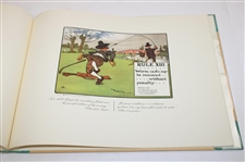 1966 'Some Of The Rules Of Golf' By Alan Jenkins w/24 Cartoon Reproductions By Charles Crombie