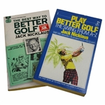 Jack Nicklaus 'Play Better Golf' & 'The Best Way To Better Golf - No. 2' Books