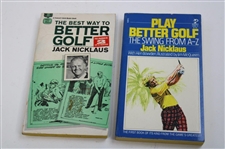 Jack Nicklaus 'Play Better Golf' & 'The Best Way To Better Golf - No. 2' Books