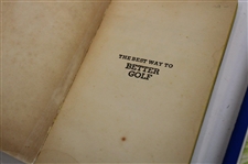Jack Nicklaus 'Play Better Golf' & 'The Best Way To Better Golf - No. 2' Books