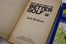 Jack Nicklaus 'Play Better Golf' & 'The Best Way To Better Golf - No. 2' Books