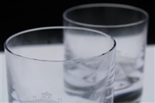 Two (2) Augusta National Golf Club Clubhouse Rocks Glasses