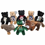 Eight (8) US Open Mini Plush Animals