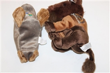 Eight (8) US Open Mini Plush Animals