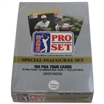 Special Inaugural Set of PGA Tour Pro-Set & Senior PGA Tour Cards with 1 Collectible Box Unopened