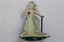 Vintage Female Golfer Door Stop