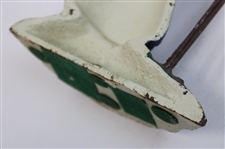 Vintage Female Golfer Door Stop
