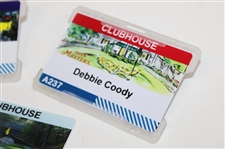 2016, 2017 & 2018 Masters Tournament Clubhouse Badges