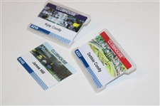 2016, 2017 & 2018 Masters Tournament Clubhouse Badges