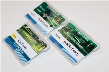 2007, 2008 & 2009 Masters Tournament Clubhouse Badges